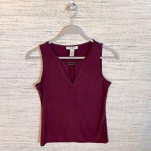 White House Black Market Sleeveless Blouse| SIZE XS